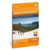 Sareks nationalpark 1:50 000 Calazo
